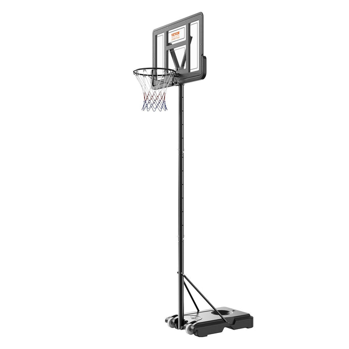Adjustable 4–10ft Portable Basketball Hoop with Stable Weighted Base for All Ages - Monsta Online