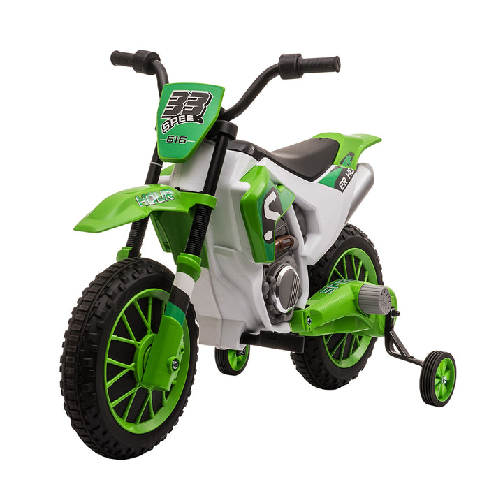 12V Electric Kids Ride On Dirt Bike - Ride - On Motorcycle with Training Wheels - Monsta Online