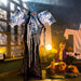 6ft Sound - Activated Halloween Animatronic Dragon Ghost – Roaring Sound, Posable Wings and Light - Up Eyes - Monsta Online