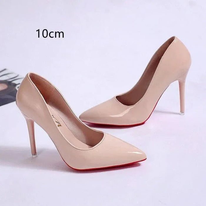 Women's Stiletto Pumps – Chic PU High Heel Shoes for Every Occasion - Monsta Online