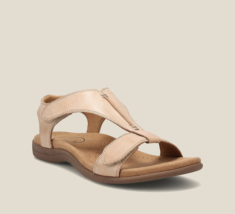 Rinah Women's Luxury Orthopedic Leather Sandals – Memory Foam Arch Support for All - Day Comfort - Monsta Online