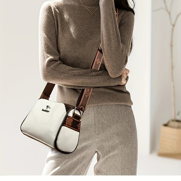 Women's Elegant Shoulder Bag – Adjustable Strap, Multiple Compartments & Timeless Style - Monsta Online