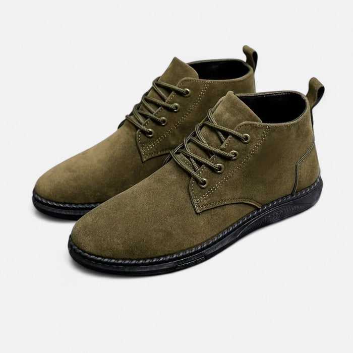 Men's Luxury Lace - Up Shoes – Soft Sole Round Toe Dress Shoes for Smart Casual & Formal Wear - Monsta Online