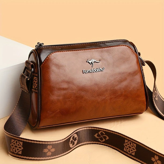 Women's Elegant Shoulder Bag – Adjustable Strap, Multiple Compartments & Timeless Style - Monsta Online