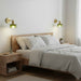 Bauhaus Colored Glass Wall Light – Modern Minimalist LED Sconce - Monsta Online