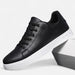 Men's Flat Lace - Up Sneakers – Cushioned Sole Smart Casual Shoes for Everyday Wear - Monsta Online