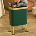 15L Odour - Sealing Trash Can with Elevated Legs – Stylish Flip - Top Waste Bin for Kitchen & Bathroom - Monsta Online