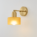Bauhaus Colored Glass Wall Light – Modern Minimalist LED Sconce - Monsta Online