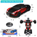 Transforming Remote Control Robot Car Toy – 2 - in - 1 Gesture Control RC Car for Kids Ages 6+ - Monsta Online