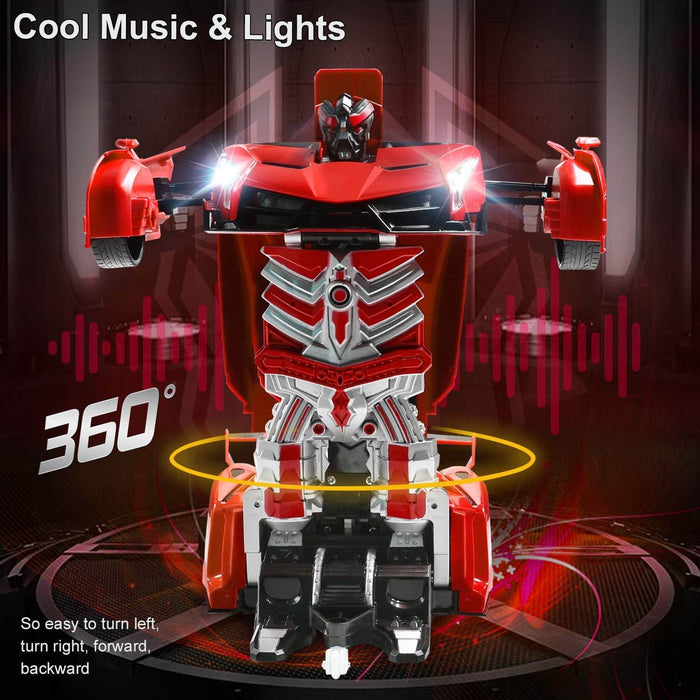 Transforming Remote Control Robot Car Toy – 2 - in - 1 Gesture Control RC Car for Kids Ages 6+ - Monsta Online