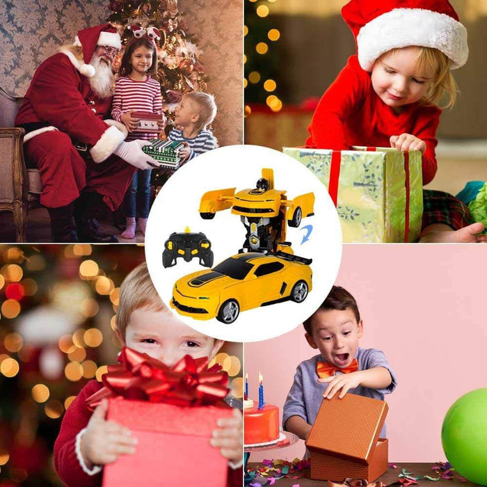 Transforming Remote Control Robot Car Toy – 2 - in - 1 Gesture Control RC Car for Kids Ages 6+ - Monsta Online