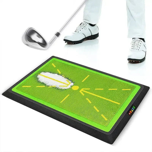 Pro Golf Practice Hitting Mat with Swing Trace and Directional Path Guide - Monsta Online