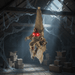 3ft Sound - Activated Hanging Halloween Animatronic Bat with Red Light - Up Eyes - Monsta Online