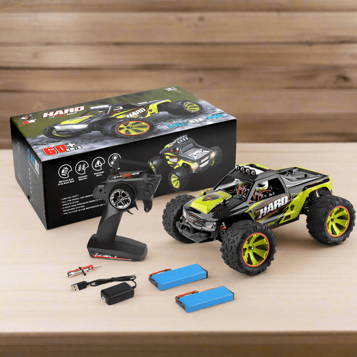 Hard Hero: 1:14 Scale 4WD RC Monster Truck - Hobby Grade Remote Control Vehicle for Hobbyists - Monsta Online