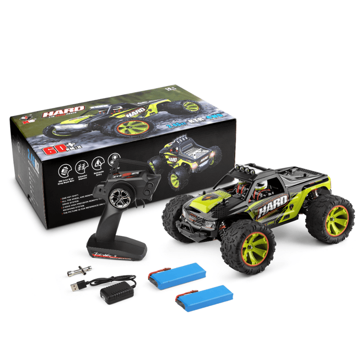 Hard Hero: 1:14 Scale 4WD RC Monster Truck - Hobby Grade Remote Control Vehicle for Hobbyists - Monsta Online