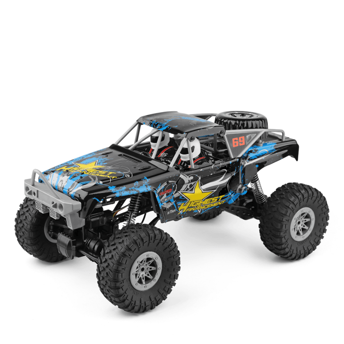 High Conqueror: 1:10 Scale 4WD RC Crawler - Durable Toy Grade Off - Road Remote Control Truck for Kids and Adults - Monsta Online