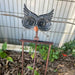 Garden Art Bird Windmill Decoration – Realistic Flapping Wings, Metal Patio Sculpture - Monsta Online