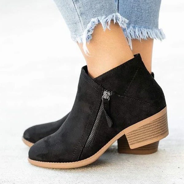 Women's Premium Orthopedic Heel Boots – Triple Arch Support, Cushioned Insole for All - Day Comfort - Monsta Online