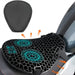 Motorcycle Gel Seat Pad – Ergonomic Honeycomb Cushion for Long Distance Rides - Monsta Online