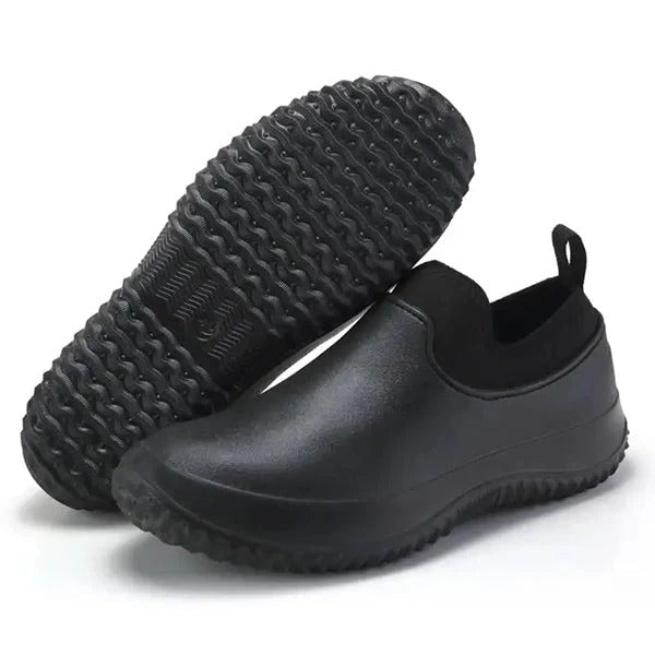 Men's Waterproof Slip - On Work Shoes – Non - Slip, Durable & Comfortable - Monsta Online