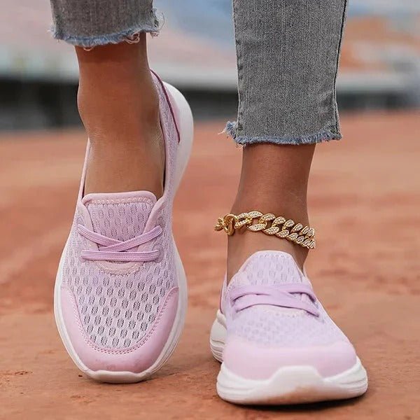 Women's Mesh Orthopedic Shoes – Triple Arch Support, Memory Foam & Nano Sole - Monsta Online