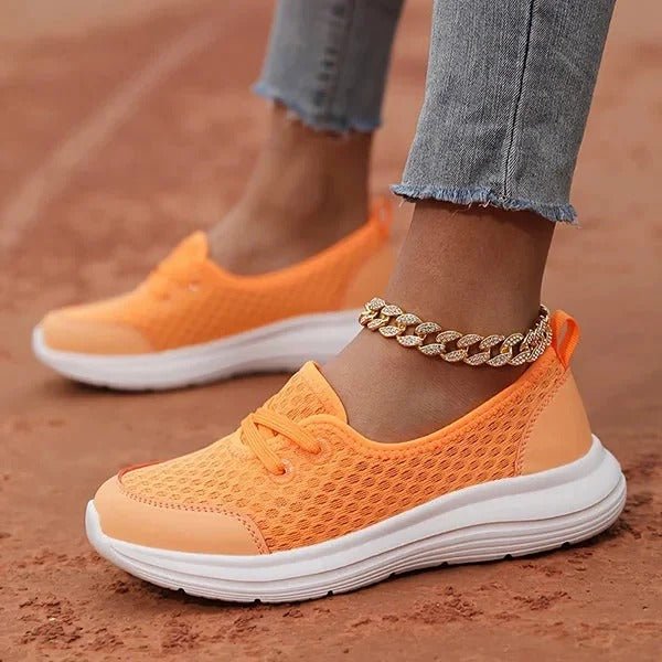 Women's Mesh Orthopedic Shoes – Triple Arch Support, Memory Foam & Nano Sole - Monsta Online