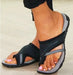 Women's Orthopedic Cross Strap Sandals – Arch Support, Memory Foam & Non - Slip - Monsta Online
