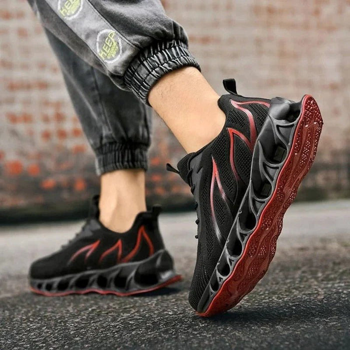 Men's Orthopedic Walking & Running Shoes – Arch Support, Cushioned & Non - Slip - Monsta Online