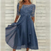 Women's Elegant Dress – Breathable, Flattering Fit for Weddings, Cocktail & Special Occasions - Monsta Online