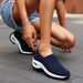 Women's Slip - On Plantar Fasciitis Shoes – Cushioned Insole & Breathable Anti - Slip Design - Monsta Online