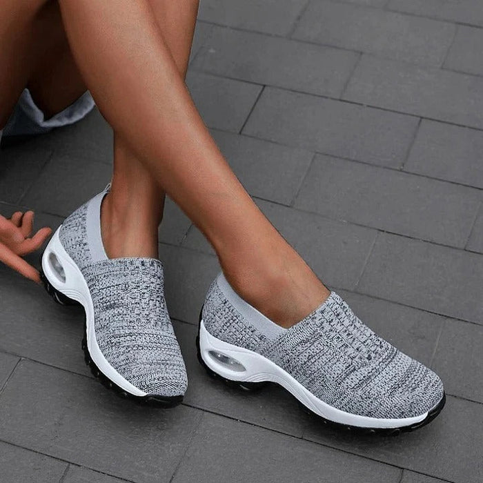 Women's Slip - On Plantar Fasciitis Shoes – Cushioned Insole & Breathable Anti - Slip Design - Monsta Online