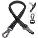 Dog Car Seat Safety Belt – Adjustable, Elastic Bungee Buffer & Heavy - Duty Stainless Steel - Monsta Online