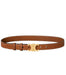 Luxury Leather Belt with Gold Buckle – Elegant Adjustable Waist Belt for Men & Women - Monsta Online