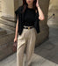 Luxury Leather Belt with Gold Buckle – Elegant Adjustable Waist Belt for Men & Women - Monsta Online