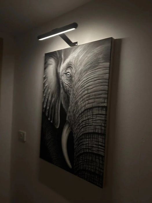 Wireless Rechargeable LED Wall Light – 360° Adjustable Picture Light - Monsta Online