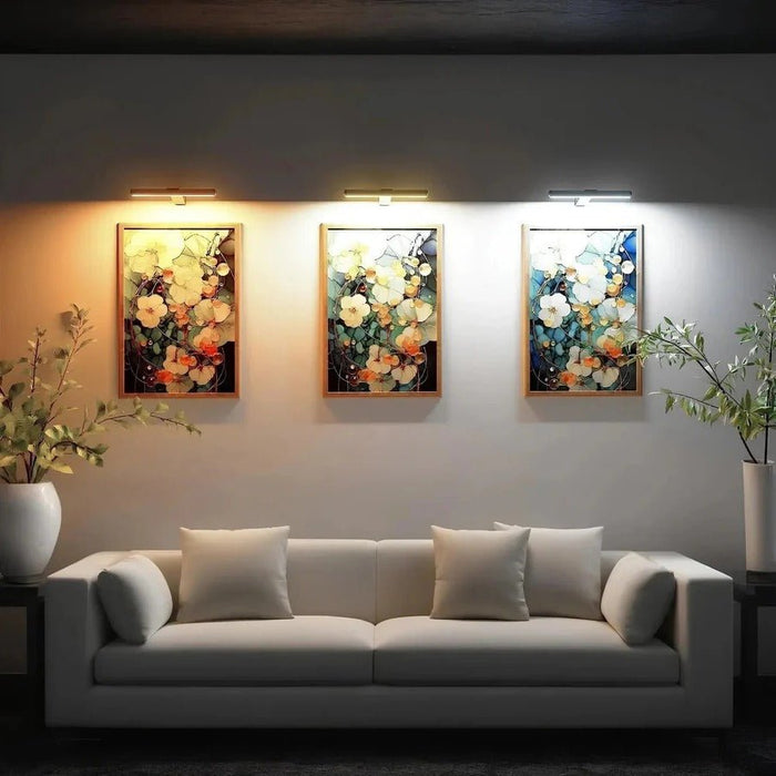 Wireless Rechargeable LED Wall Light – 360° Adjustable Picture Light - Monsta Online