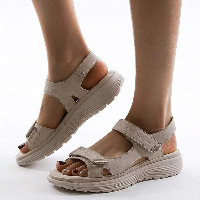 Women's Orthopedic Sandals – Arch Support, Adjustable Straps & Cushioned Non - Slip Sole - Monsta Online