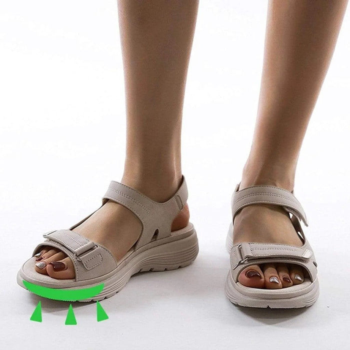 Women's Orthopedic Sandals – Arch Support, Adjustable Straps & Cushioned Non - Slip Sole - Monsta Online