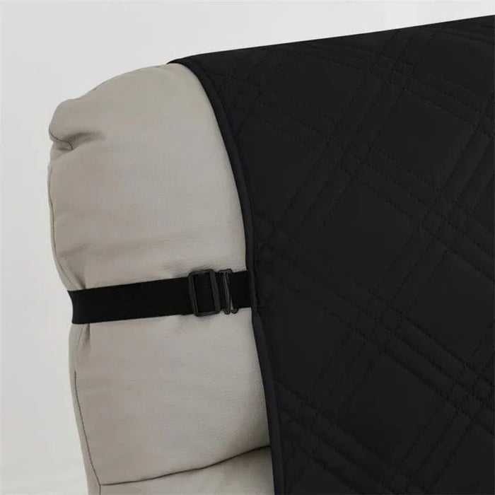 Waterproof Quilted Recliner Cover – Non - Slip Elastic Straps, Pet & Spill Protection - Monsta Online