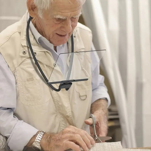 Hands - Free Magnifying Glass with Flexible Neck – Adjustable Lens for Elderly - Monsta Online