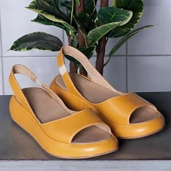Women's Slip - On Open Toe Sandals – Cushioned Footbed & Textured Non - Slip Sole - Monsta Online
