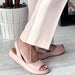 Women's Slip - On Open Toe Sandals – Cushioned Footbed & Textured Non - Slip Sole - Monsta Online