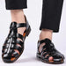 Men's Open Toe Sandals – Adjustable Buckle Straps, Cushioned Footbed & Breathable Design - Monsta Online