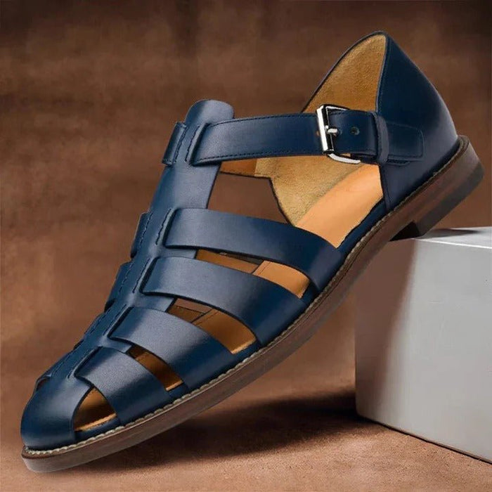 Men's Open Toe Sandals – Adjustable Buckle Straps, Cushioned Footbed & Breathable Design - Monsta Online