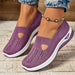 Women's Slip - On Mesh Sneakers – Cushioned Insole, Breathable & Flexible Fit - Monsta Online