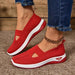 Women's Slip - On Mesh Sneakers – Cushioned Insole, Breathable & Flexible Fit - Monsta Online