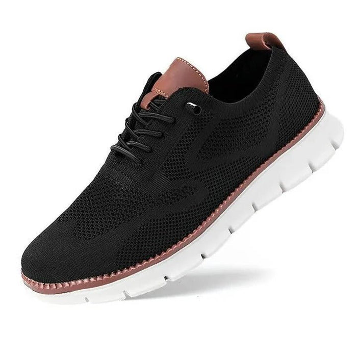 Men's Urban Casual Walking Shoes – Wide Toe Box, Breathable Knit Upper & Slip - On Comfort - Monsta Online