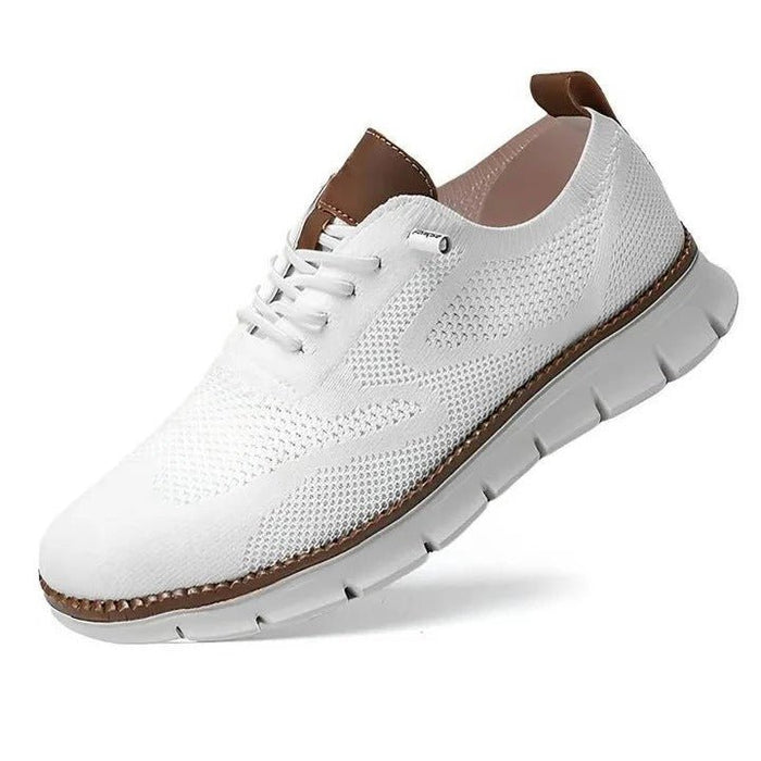 Men's Urban Casual Walking Shoes – Wide Toe Box, Breathable Knit Upper & Slip - On Comfort - Monsta Online