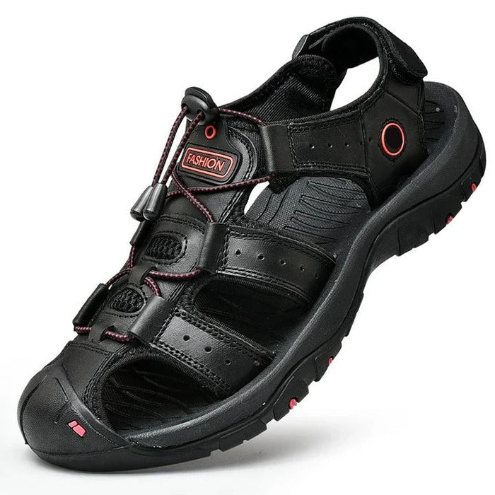 Men's Slip - On Summer Sandals – Elastic Band, Cushioned Sole & Textured Rubber Grip - Monsta Online