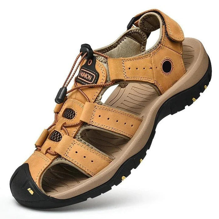 Men's Slip - On Summer Sandals – Elastic Band, Cushioned Sole & Textured Rubber Grip - Monsta Online